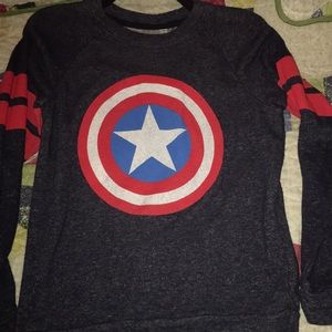 Captain America Sweatshirt Marvel Avengers